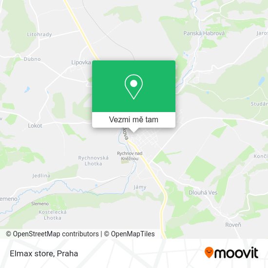 Elmax store mapa