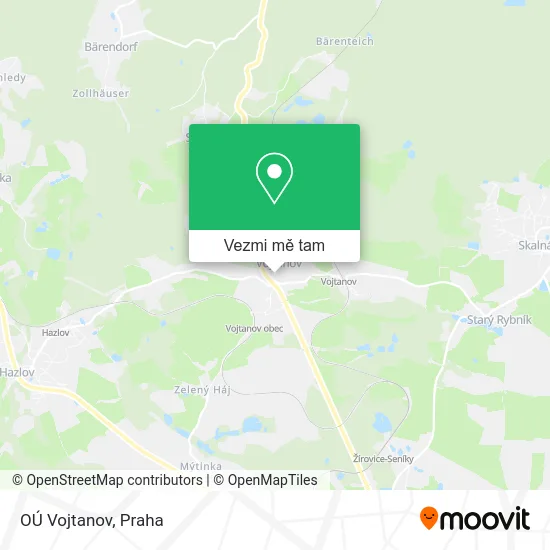 OÚ Vojtanov mapa