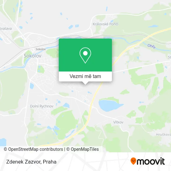 Zdenek Zazvor mapa