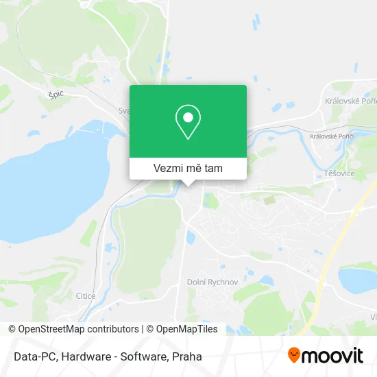 Data-PC, Hardware - Software mapa