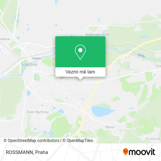 ROSSMANN mapa