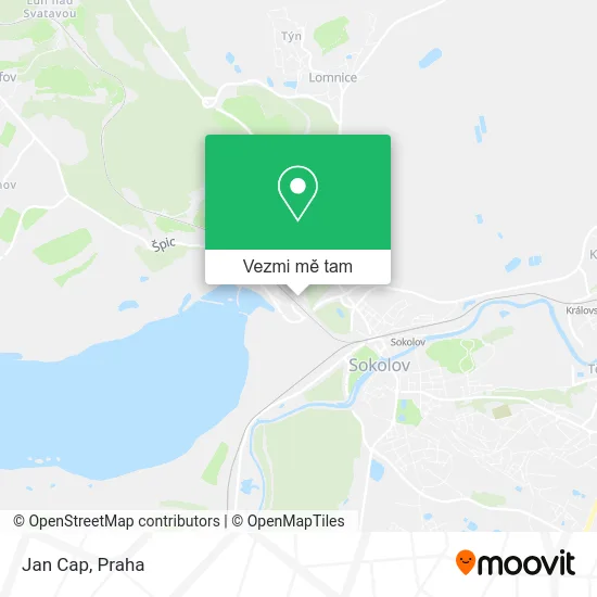 Jan Cap mapa