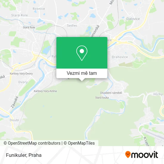 Funikuler mapa