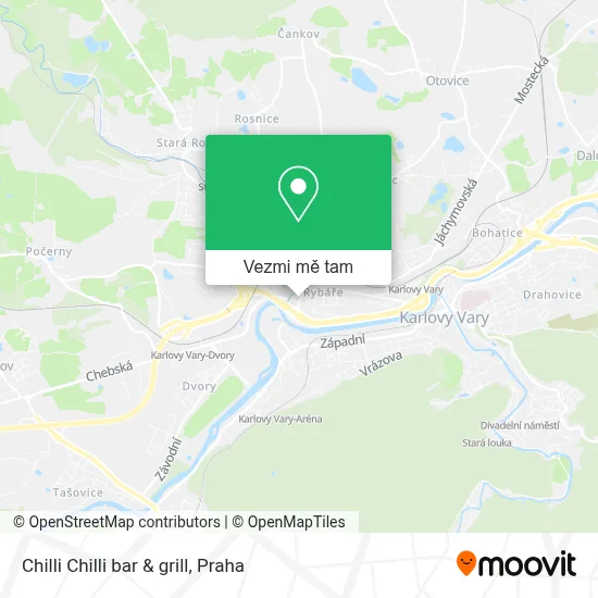 Chilli Chilli bar & grill mapa