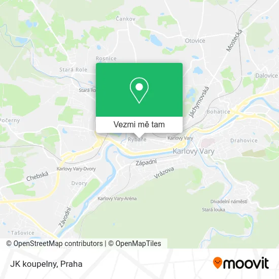 JK koupelny mapa