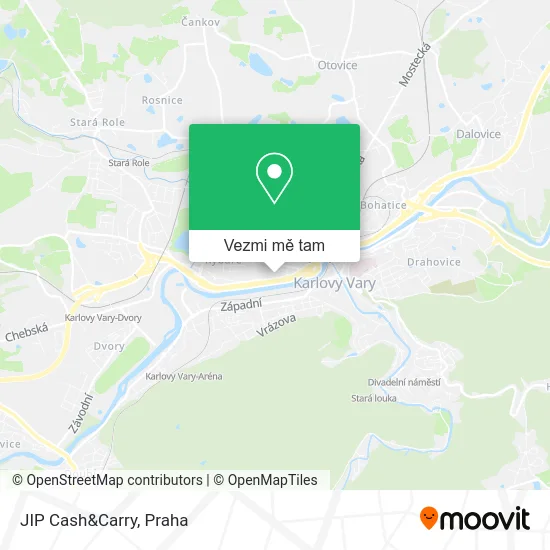 JIP Cash&Carry mapa