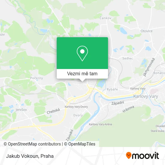 Jakub Vokoun mapa