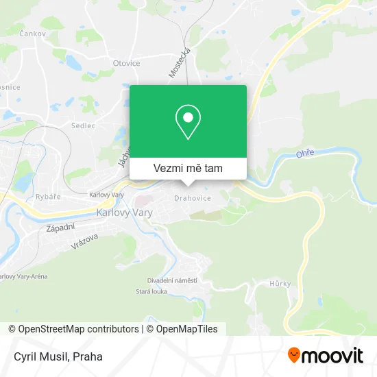 Cyril Musil mapa