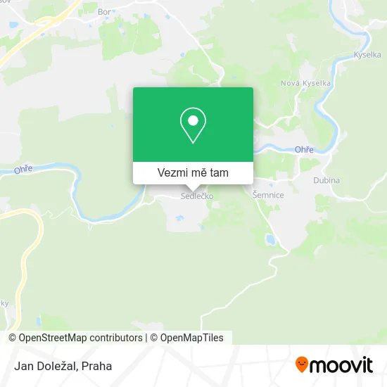 Jan Doležal mapa