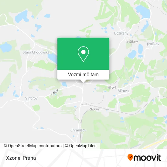 Xzone mapa
