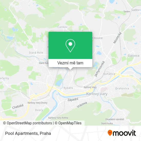 Pool Apartments mapa