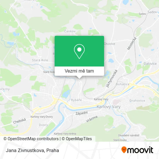 Jana Zivnustkova mapa