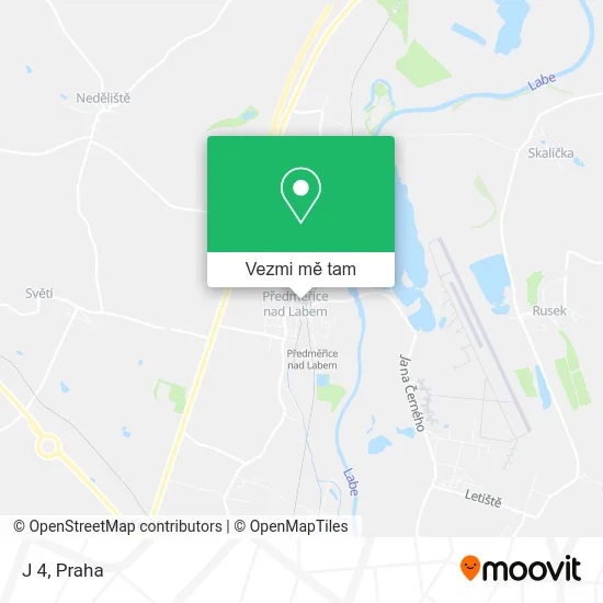 J 4 mapa