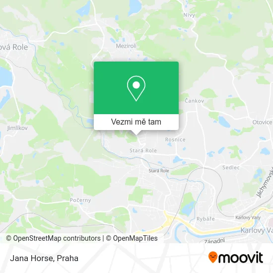 Jana Horse mapa