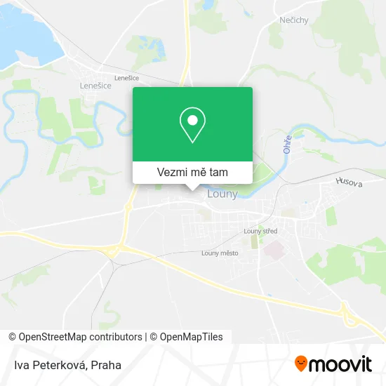 Iva Peterková mapa