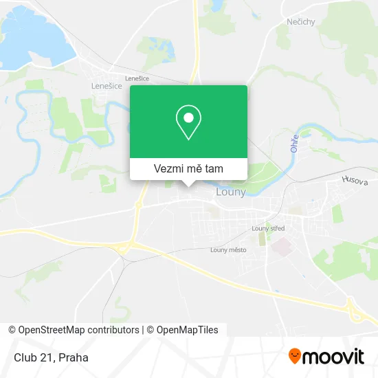 Club 21 mapa