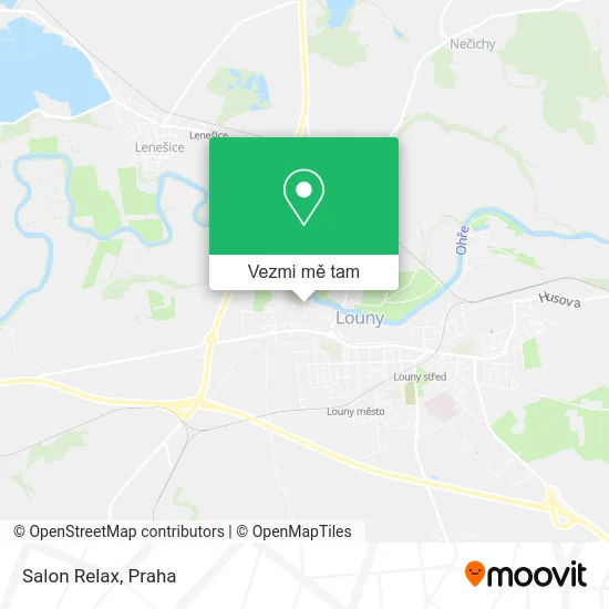 Salon Relax mapa