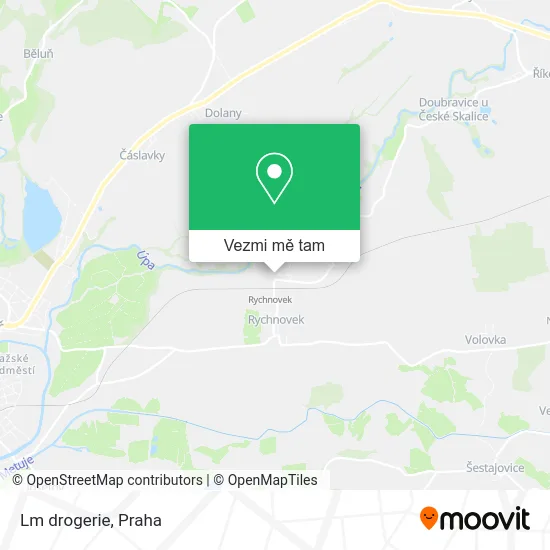 Lm drogerie mapa