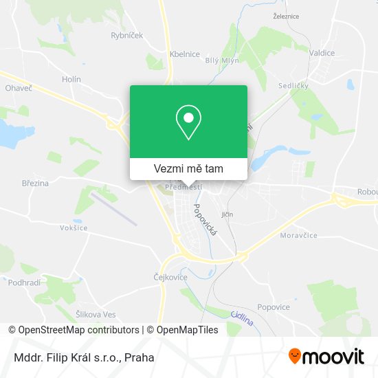 Mddr. Filip Král s.r.o. mapa