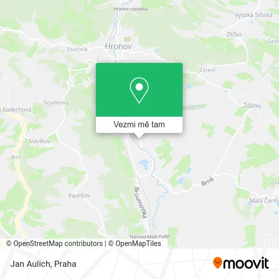 Jan Aulich mapa
