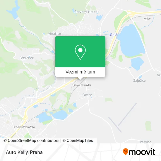 Auto Kelly mapa