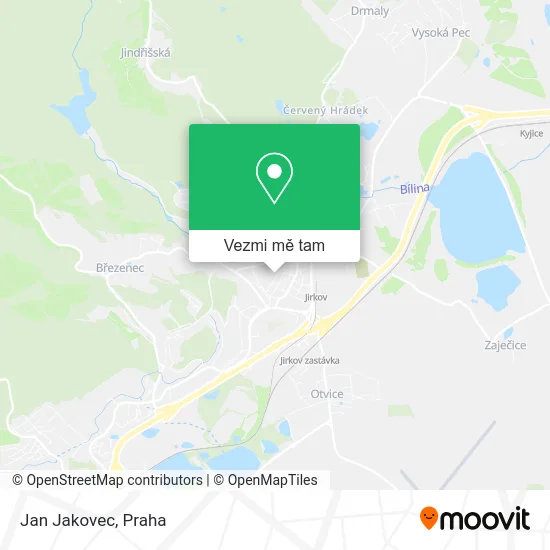 Jan Jakovec mapa