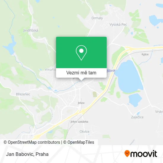 Jan Babovic mapa