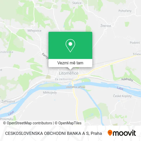 CESKOSLOVENSKA OBCHODNI BANKA A S mapa