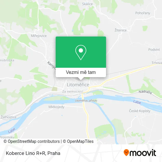 Koberce Lino R+R mapa