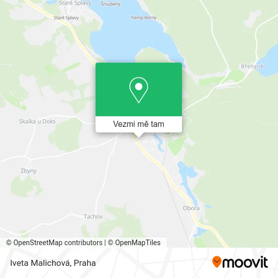 Iveta Malichová mapa