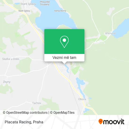 Placata Racing mapa