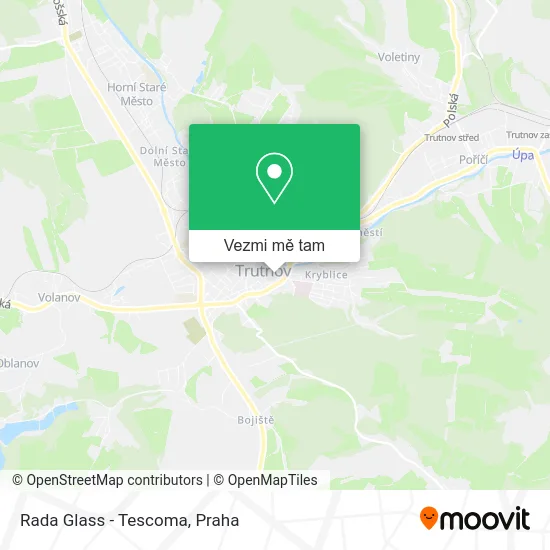 Rada Glass - Tescoma mapa