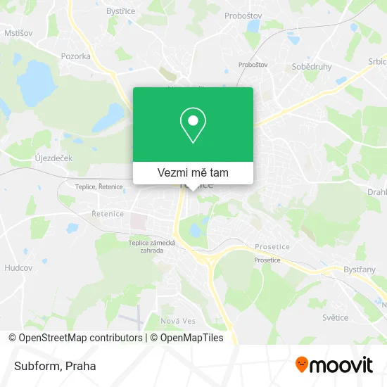 Subform mapa