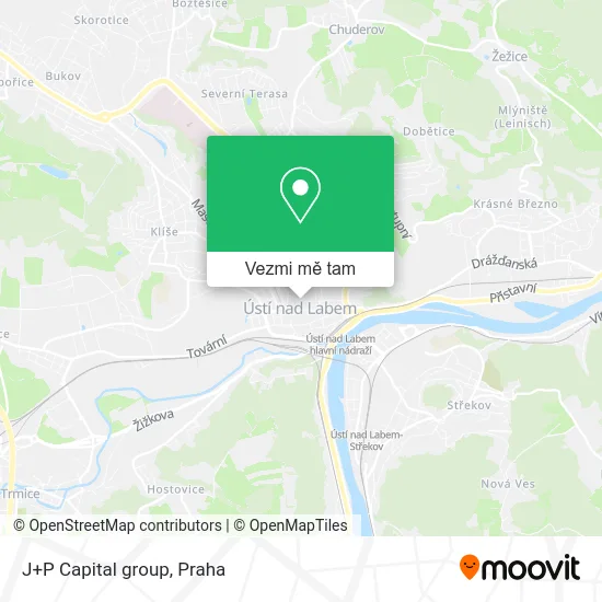 J+P Capital group mapa