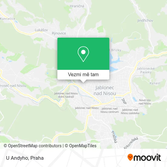 U Andyho mapa