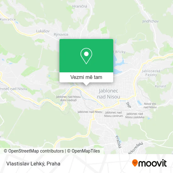 Vlastislav Lehký mapa
