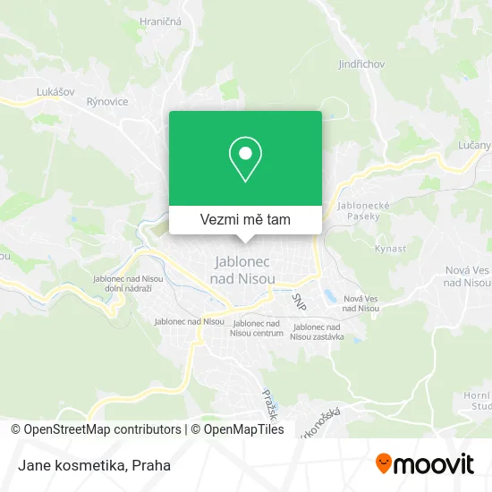 Jane kosmetika mapa