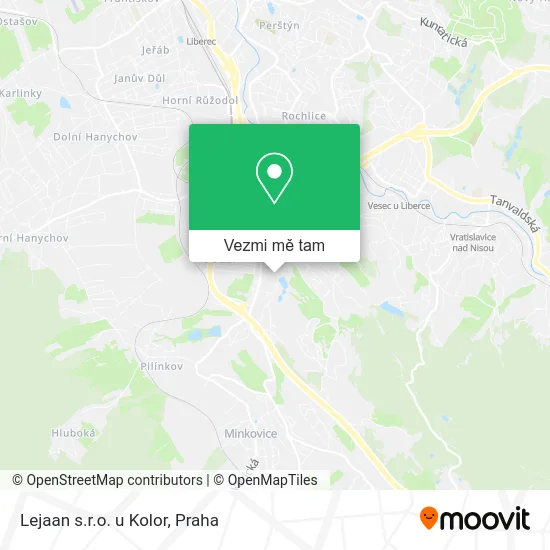 Lejaan s.r.o. u Kolor mapa