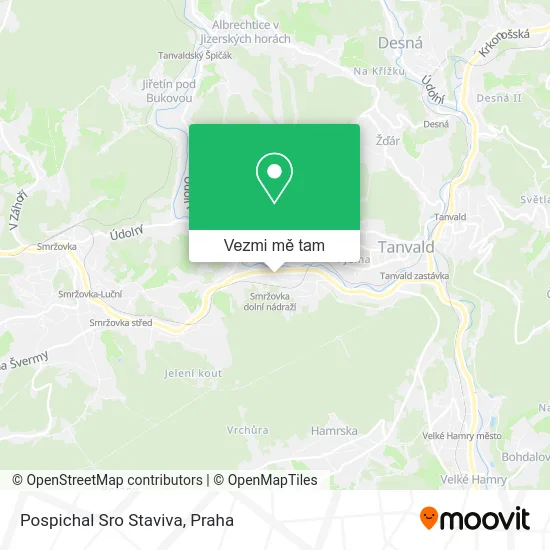 Pospichal Sro Staviva mapa