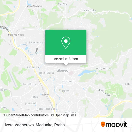 Iveta Vagnerova, Medunka mapa