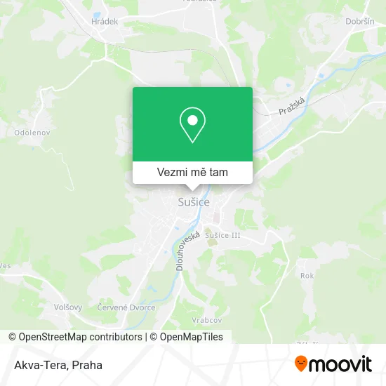 Akva-Tera mapa