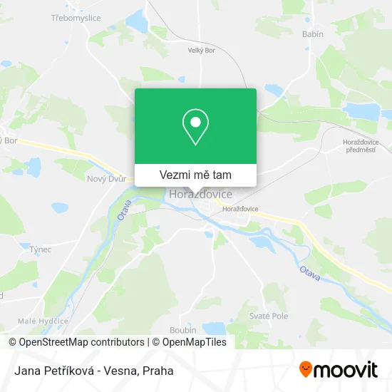 Jana Petříková - Vesna mapa