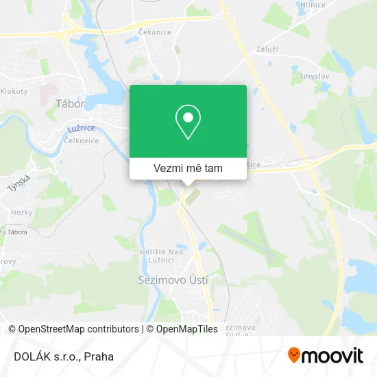 DOLÁK s.r.o. mapa