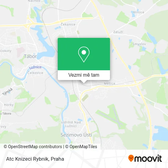 Atc Knizeci Rybnik mapa