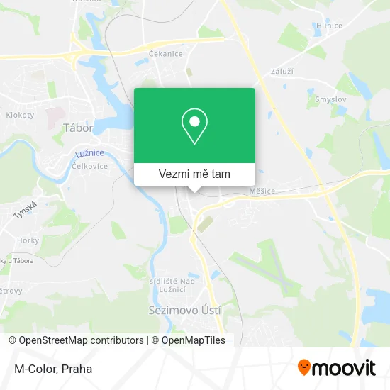 M-Color mapa