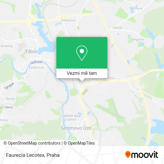 Faurecia Lecotex mapa