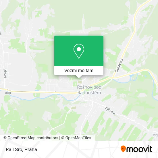 Rall Sro mapa