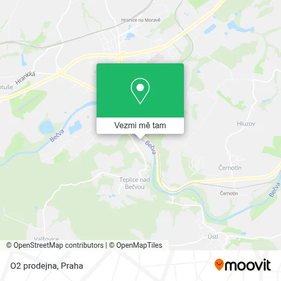 O2 prodejna mapa