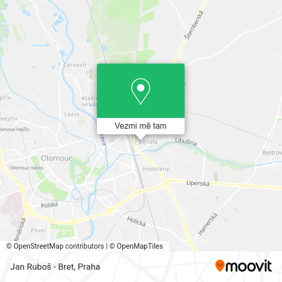 Jan Ruboš - Bret mapa