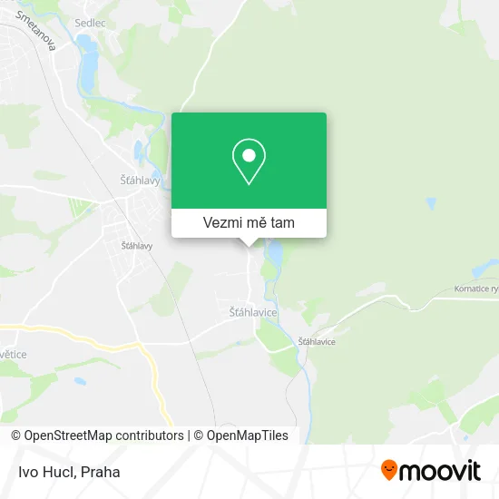 Ivo Hucl mapa